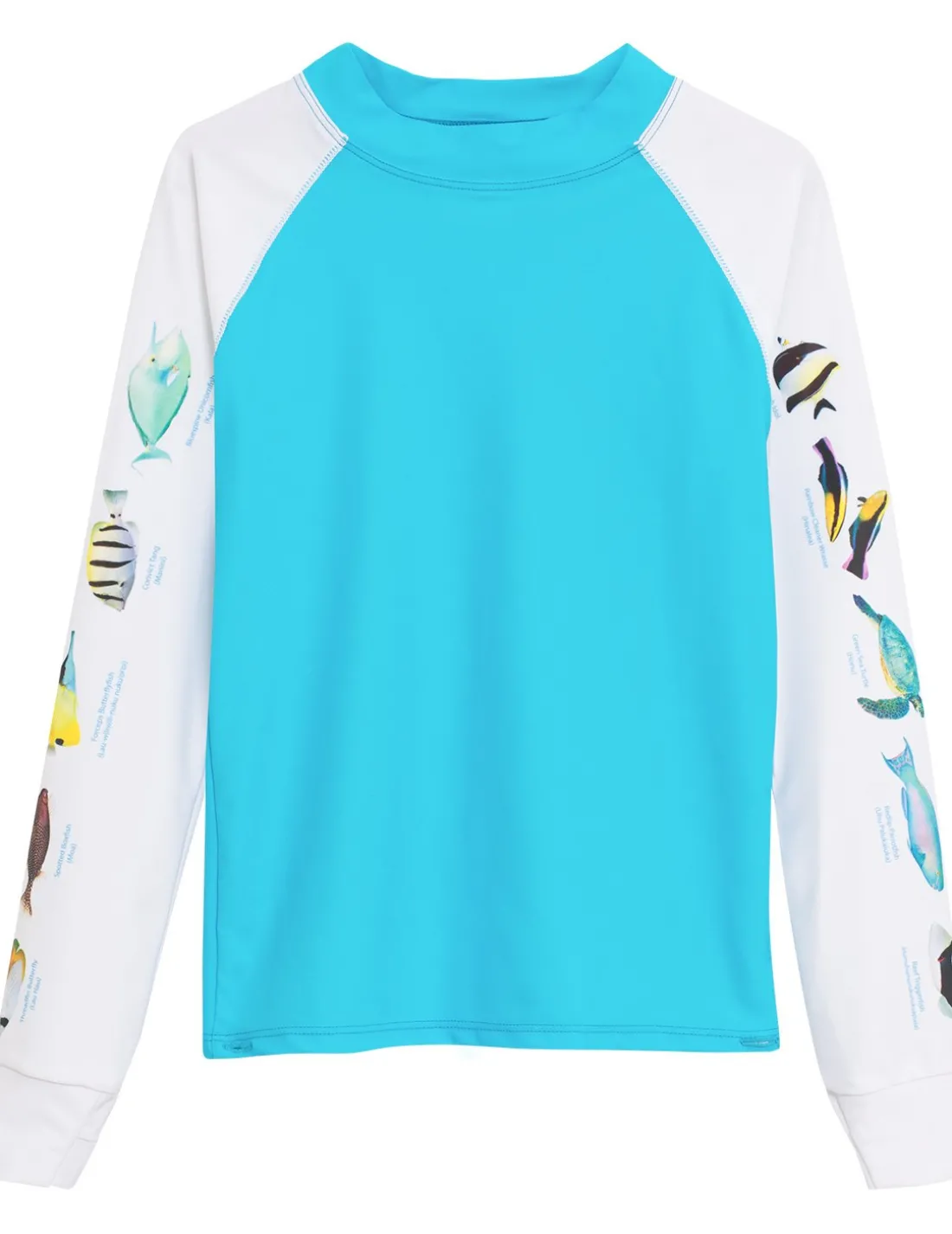 Snorkel Hawaii Fish ID Rash Guard - Hawaii