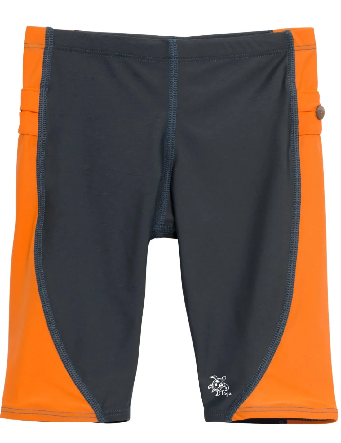 Snorkel Jammer Swim Short - Gray / Orange