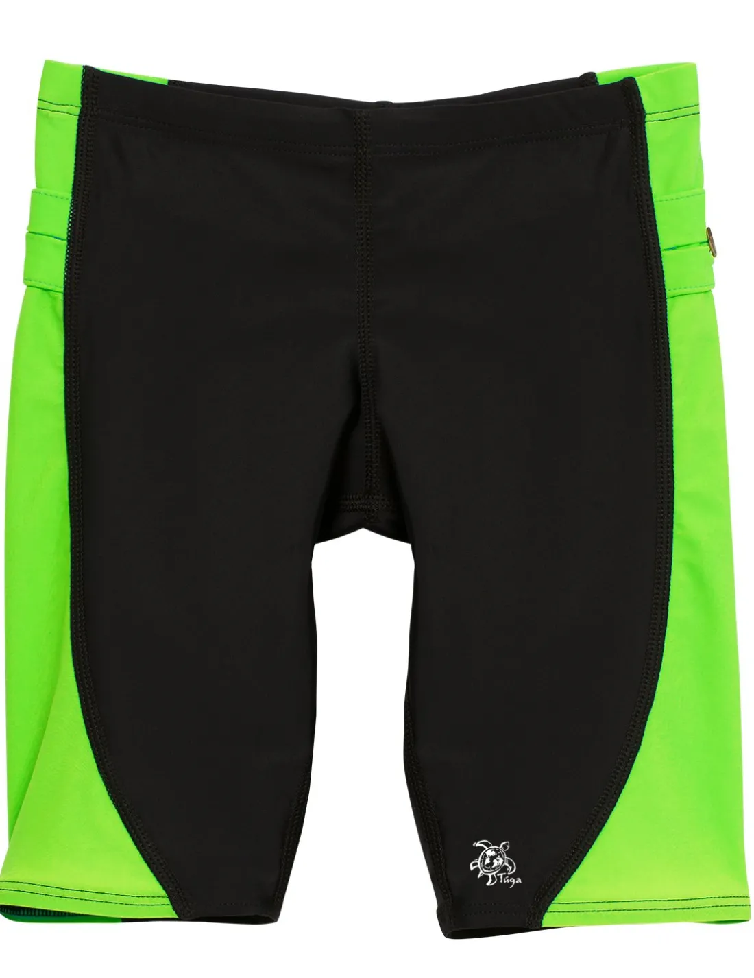 Snorkel Jammer Swim Short - Black / Neon Green