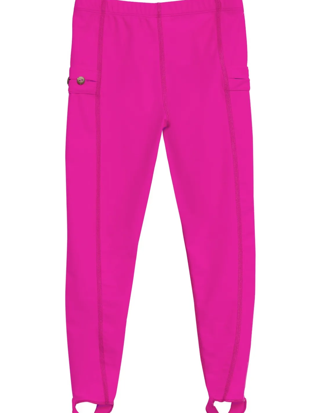Snorkel Stirrup Swim Legging - Fuchsia
