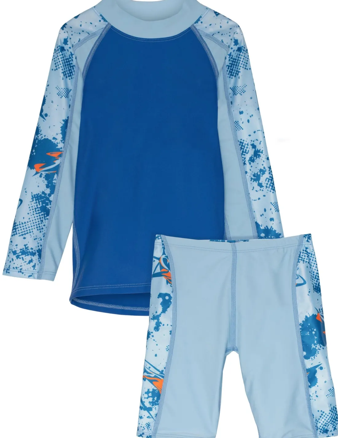 Tube Long Sleeve Rash Guard & Jammer Short - Alba (MADE IN USA)