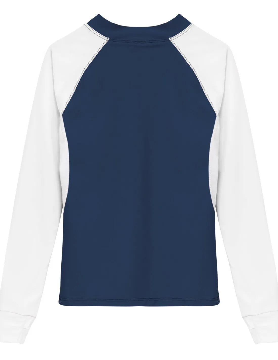 Women's Snorkel Caribbean Fish ID Rash Guard - Navy
