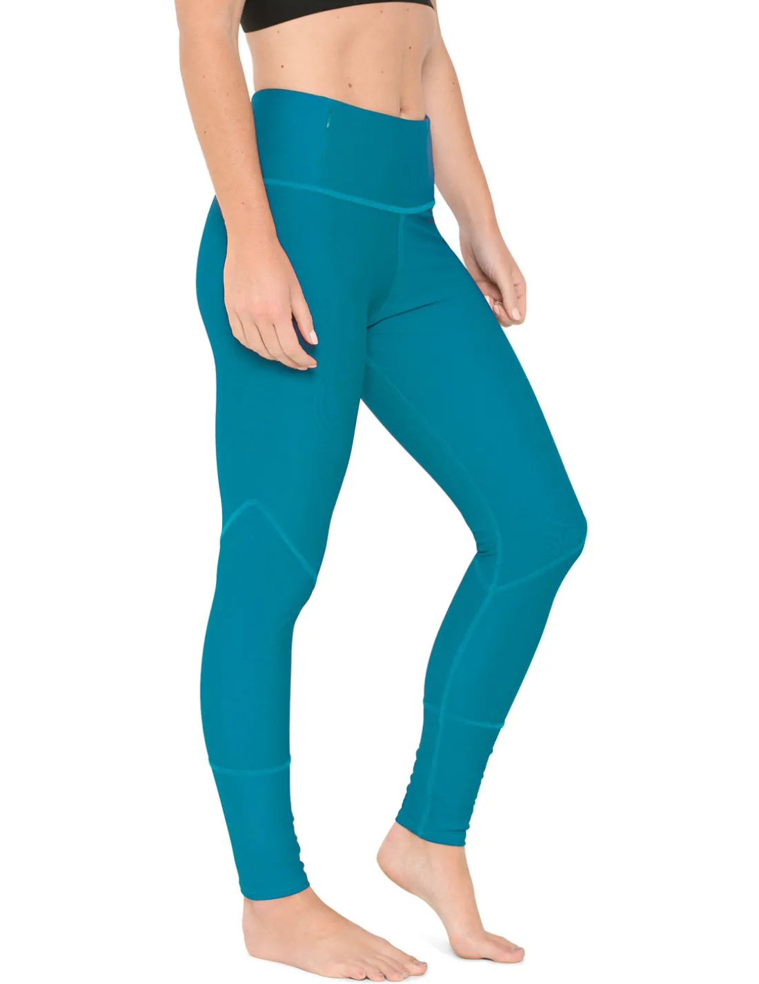 Women's Swim Legging (Regular & Plus Size) - Teal