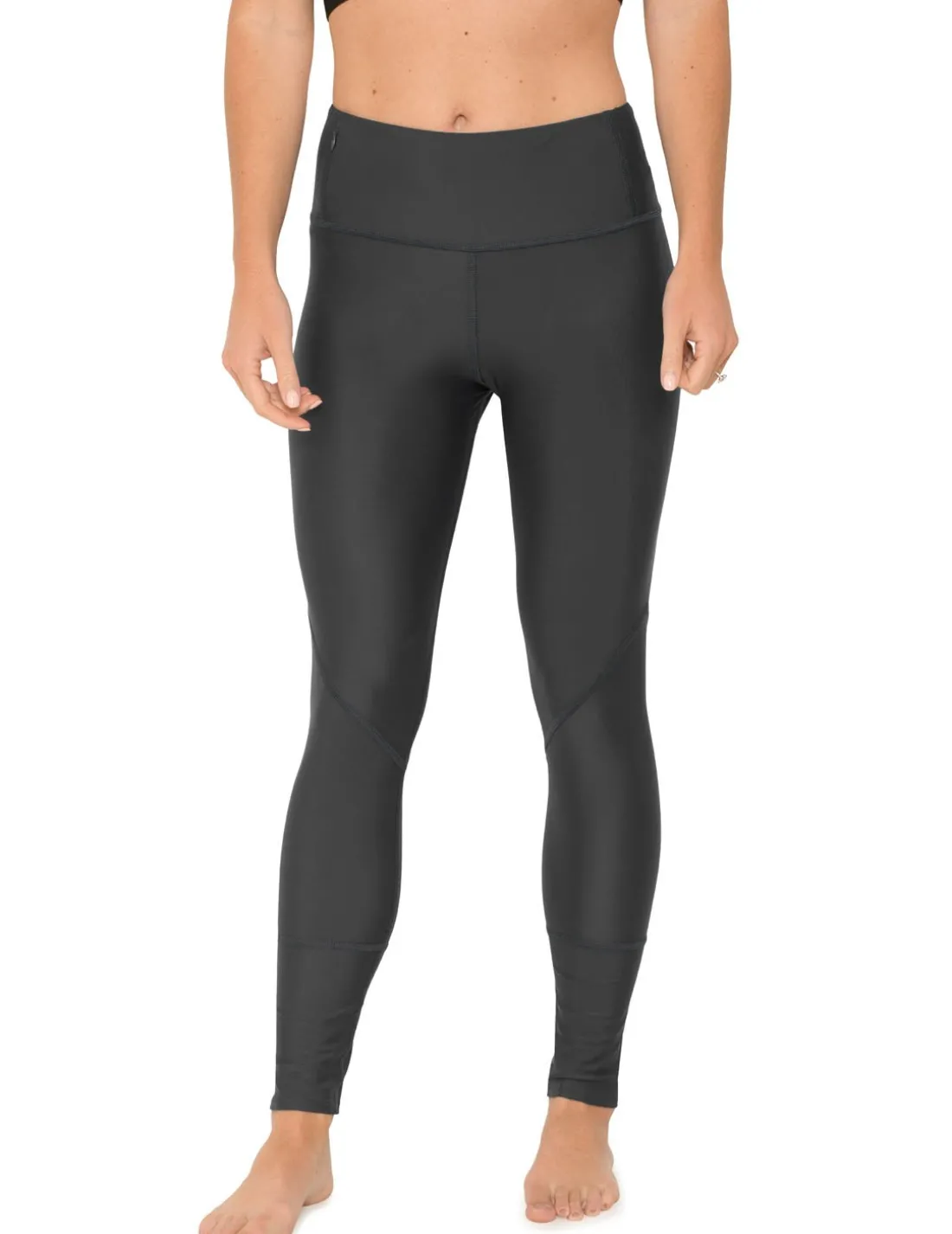 Women's Swim Legging (Regular & Plus Size) - Black