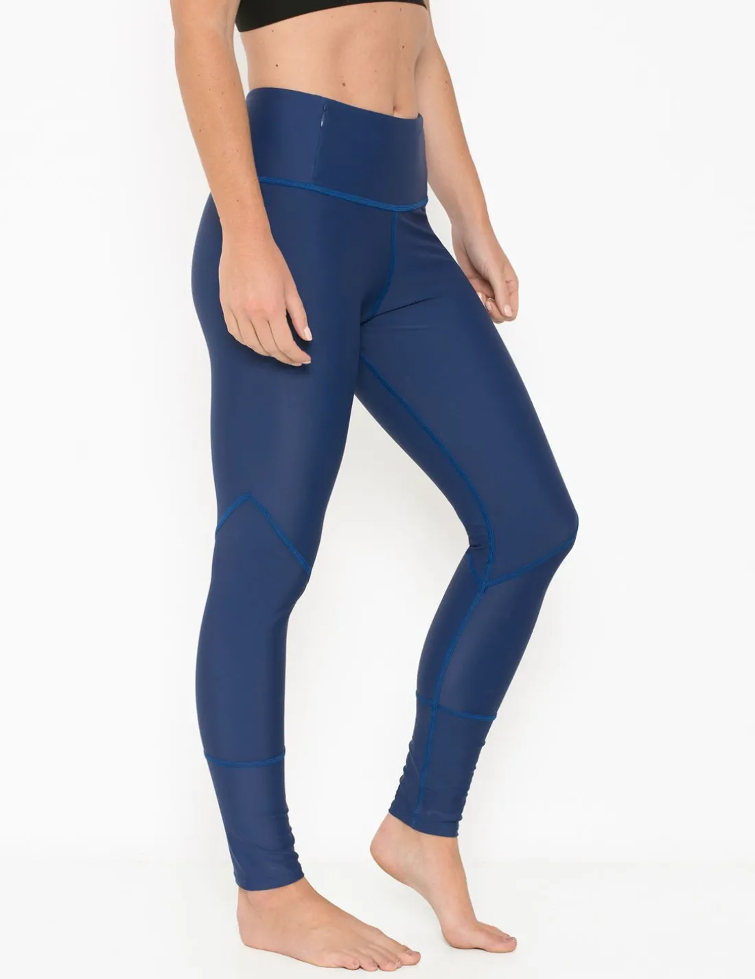 Women's Swim Legging (Regular & Plus Size) - Navy