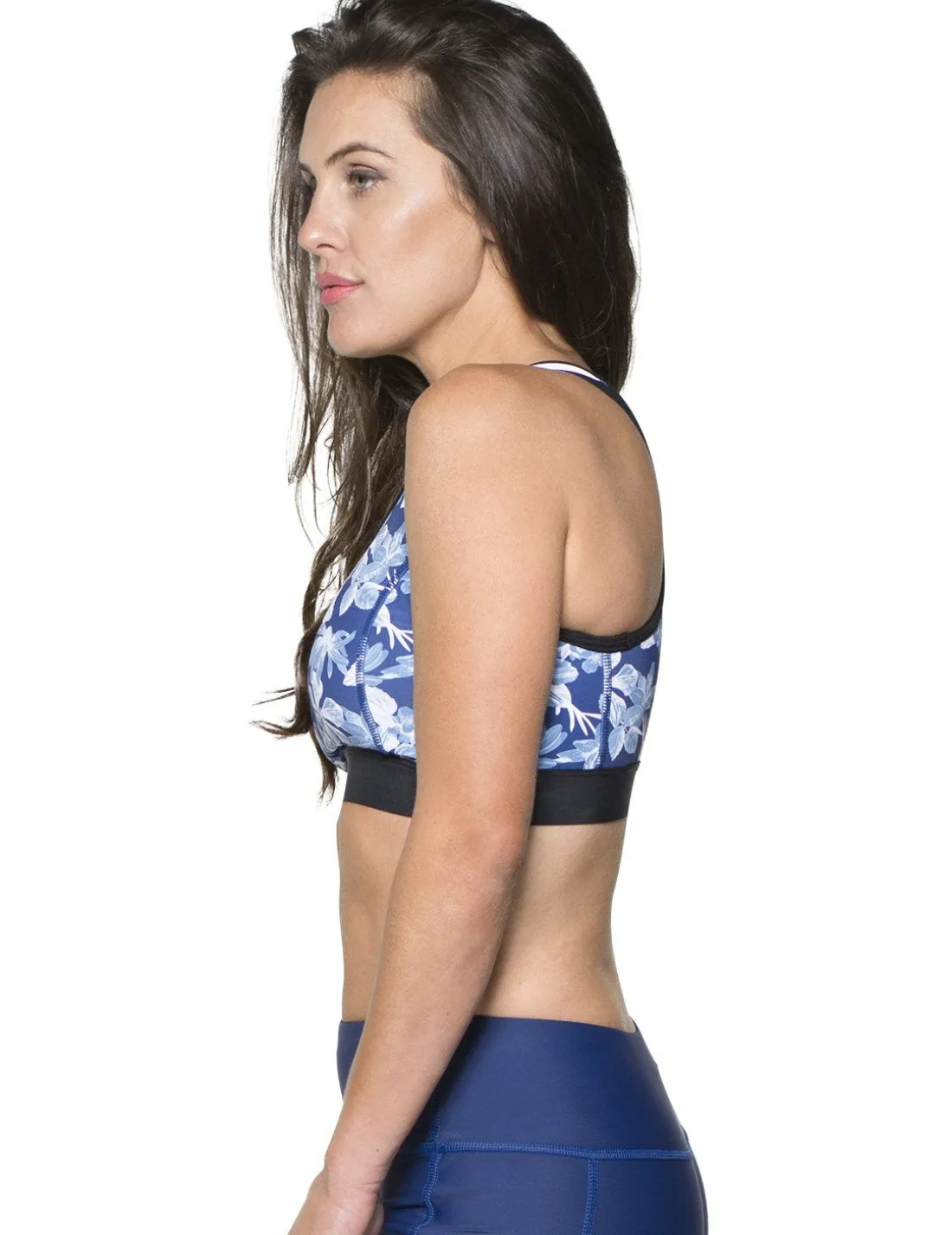Women's Swim Sport Top (Regular & Plus Size) - Retro Floral